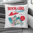 Retro Book Girl Summer For Women Beach Reading Pillowcase Retro Book Girl Summer For Women Beach Reading Pillowcase