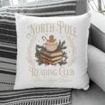 Retro North Pole Reading Club Hot Cocoa Book Lovers Xmas Pillowcase Retro North Pole Reading Club Hot Cocoa Book Lovers Xmas Pillowcase