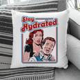 Retro Vampire Book Cover Style Stay Hydrated Halloween Pillowcase