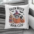 Salem WItch Book Club Halloween Raccoon Witch Reading Book Pillowcase Salem WItch Book Club Halloween Raccoon Witch Reading Book Pillowcase