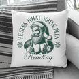He Sees What You'Ve Been Reading Bookish Christmas Pillowcase He Sees What You'Ve Been Reading Bookish Christmas Pillowcase