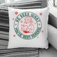 He Sees What You'Ve Been Reading Christmas Book Lover Shirt Pillowcase He Sees What You'Ve Been Reading Christmas Book Lover Shirt Pillowcase