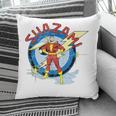 Shazam Comic Book Art Heroic Portrait Vintage Pillowcase