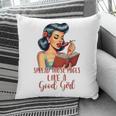 Smutty Spicy Book Reader Spread Those Pages Like A Good Girl Pillowcase