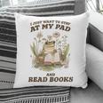 Stay At My Pad And Read Books Frog Introvert Reading Pillowcase Stay At My Pad And Read Books Frog Introvert Reading Pillowcase