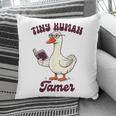 Teacher Silly Goose Reading Book Teaching Tiny Human Tamer Pillowcase Teacher Silly Goose Reading Book Teaching Tiny Human Tamer Pillowcase