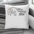 Tucson Festival Of Book TFOB 2024 Coatimundi Mascot Pillowcase