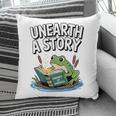 Unearth a Story Frog Reading a Book Summer 2026 Premium Tri-Blend Pillowcase Unearth a Story Frog Reading a Book Summer 2026 Premium Tri-Blend Pillowcase