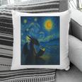 Van Gogh Starry Night Fantasy Reader Dragon Reading Book Pillowcase Van Gogh Starry Night Fantasy Reader Dragon Reading Book Pillowcase