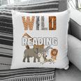 Wild About Reading Book Reader Book Nerd Book Reading Lover Premium Tri-Blend Pillowcase