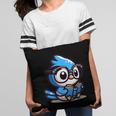 Adorable Book Lover Blue Jay With Reading Glasses Cute Pillowcase Adorable Book Lover Blue Jay With Reading Glasses Cute Pillowcase