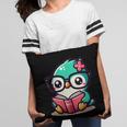 Adorable Book Lover Humming Bird With Reading Glasses Cute Pillowcase