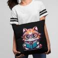 Adorable Book Lover Maine Coon Cat With Reading Glasses Cute Pillowcase Adorable Book Lover Maine Coon Cat With Reading Glasses Cute Pillowcase