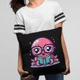 Adorable Book Lover Octopus With Reading Glasses Cute Pillowcase Adorable Book Lover Octopus With Reading Glasses Cute Pillowcase