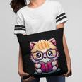 Adorable Book Lover Persian Cat With Reading Glasses Cute Pillowcase Adorable Book Lover Persian Cat With Reading Glasses Cute Pillowcase
