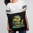 Alligator Reading a Book Animal Pillowcase Alligator Reading a Book Animal Pillowcase