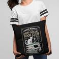 Anti-Social Book-Club Cat Graphic Pillowcase Anti-Social Book-Club Cat Graphic Pillowcase