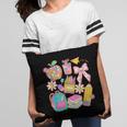 Apple Disco Pencil Books Bow Teacher Student Back To School Pillowcase