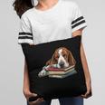Basset Hound Books Dog Breed Graphic Pillowcase Basset Hound Books Dog Breed Graphic Pillowcase