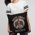Batty About Books Reading Book Lover Men Women Distressed Pillowcase