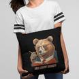 Bear Reading Book Glasses Library Zoo Teacher School Animal Pillowcase Bear Reading Book Glasses Library Zoo Teacher School Animal Pillowcase
