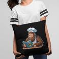 Bigfoot Reading a Cookbook Pillowcase
