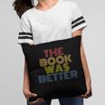 The Book Was Better Retro 70s Vintage Pillowcase The Book Was Better Retro 70s Vintage Pillowcase