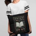 Book Reading Ugly Christmas Pillowcase