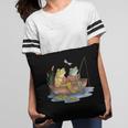 Book Shirt Frog Toad Fishing Vintage Book Frog Pillowcase