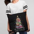 All Booked For Christmas Book Christmas Tree Lights Pillowcase