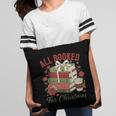 All Booked For Christmas Coquette Xmas Book Club Book Lovers Pillowcase