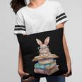 Books Bookworm Reader Book Cute Reading Bunny With Glasses Pillowcase