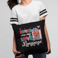 Books Are My Love Language Valentines Book Lover Librarian Pillowcase