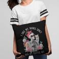 I Like My Books Spicy And My Coffee ICY Skeleton Women Pillowcase