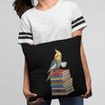 Bookworm Cockatiel Bird Reading Books Drinking Coffee Lover Pillowcase Bookworm Cockatiel Bird Reading Books Drinking Coffee Lover Pillowcase