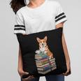 Bookworm Corgi Reading Books Drinking Coffee Dog Lover Pillowcase Bookworm Corgi Reading Books Drinking Coffee Dog Lover Pillowcase