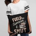 Bookworm Fueled By Sarcasm And Smut Book Reading Pillowcase