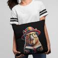 Capybara Bookworm Rodent Reading a Book Pillowcase