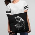 Cat Holds Book Writing Animal Print Motif Drawing Art Cat Pillowcase Cat Holds Book Writing Animal Print Motif Drawing Art Cat Pillowcase