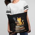 Cat Reading Books Pillowcase