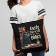 Cats And Books Book & Cat Lover Easily Distracted By Pillowcase