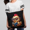 Chicken Reading a Book Farm Animal Chick Pillowcase Chicken Reading a Book Farm Animal Chick Pillowcase