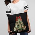 Christmas Book Tree Coquette Bow Xmas Reading Librarian Girl Pillowcase