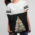 Christmas Book Tree Teacher Book Lover Xmas Librarian Pillowcase