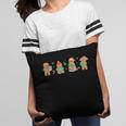 Christmas Library Gingerbread Man Books Lover Bookish Pillowcase Christmas Library Gingerbread Man Books Lover Bookish Pillowcase