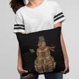 Christmas Snowman Made Of Books Holiday Reading Xmas Pillowcase