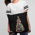 Christmas Tree Of Books For Readers And Librarians Pillowcase