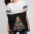 Christmas Tree Made Of Books Librarian Reader Holiday Pillowcase