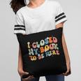 I Closed My Book To Be Here Book Lovers Library Reading Pillowcase