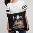 Coffee Cats And Books Cozy Calico Reader Love Cute Cat Pillowcase